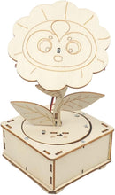 Load image into Gallery viewer, ZOVRION DIY Wooden Sunflower Science Building Kit - Interactive STEM Toy with Light Sensors and Motor - Educational Learning for Kids