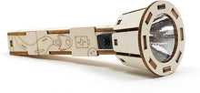 Load image into Gallery viewer, ZOVRION DIY Wooden Flashlight STEM Kit for Kids Aged 6-10 | Battery-Operated Educational Science Experiment Kit with Built-in Switch
