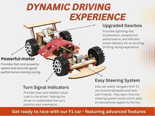 Load image into Gallery viewer, Pica Toys Wireless Remote Control Wooden Racing Car F1 - Upgraded Competition Edition (Three Colors for Racing 3-Pack), Science Experiment R/C Car Kit for Kids, STEM Project Model Car Kit to Build