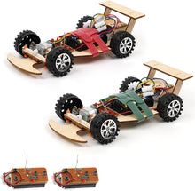 Load image into Gallery viewer, Pica Toys Wooden Wireless Remote R/C F1 Racing Car Science Kit to Build (Racing Pack of 2), Educational STEM Project Science Kit for Kids Aged 9-16, Ideal Gift for Children Boys and Girls