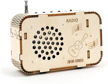 Load image into Gallery viewer, Pica Toys Wooden FM Radio Kit FM 88-108MHz - Science Experiment and Educational Project STEM Kit
